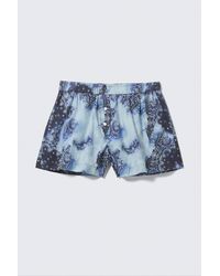 Monki - Relaxed Cotton Boxer Shorts - Lyst