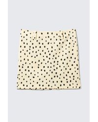 Monki - Low Rise Midi Skirt - Lyst