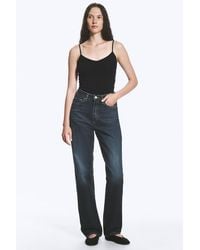 Weekday - Rowe Super High Waisted Regular Straight Jeans - Lyst
