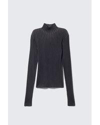 Weekday - Ribbed Fitted Turtleneck - Lyst