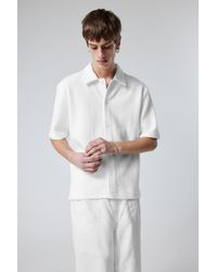 Weekday - Loose Structured Short Sleeve Shirt - Lyst