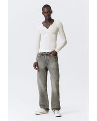 Weekday - Space Relaxed Straight Leg Jeans - Lyst