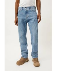 space relaxed straight jeans