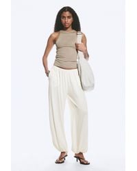 Weekday - Soft Mid-Rise Balloon Trousers - Lyst