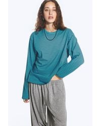 Weekday - Long-Sleeved Boxy Cotton T-Shirt - Lyst
