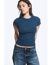 Weekday - Slim Short-Sleeved Cotton T-Shirt - Lyst