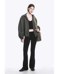 Weekday - Folded Waist Flared Yoga Tights - Lyst