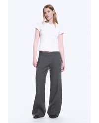 Weekday - Mid Rise Flared Suiting Trousers - Lyst