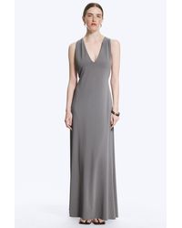 Weekday - Gathered Maxi Dress - Lyst