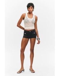 Monki - Mini-Shorts Mit Utility-Taschen - Lyst