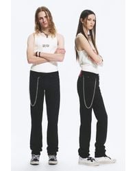 Weekday - Yungblud Low Rise Slim Straight Leg Jeans - Lyst
