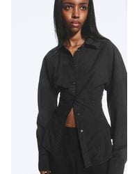 Weekday - Waisted A-Line Shirt - Lyst