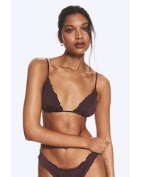 Weekday - Frill Bikini Top - Lyst