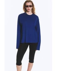 Weekday - Long-Sleeved Boxy Cotton T-Shirt - Lyst