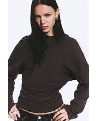 Weekday - Pleated Long-Sleeved Top - Lyst