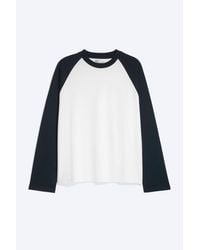 Weekday - Loose Boxy Raglan-Sleeved T-Shirt - Lyst