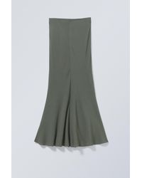 Weekday - Paige Long Skirt - Lyst