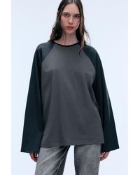 Weekday - Loose Raglan Long-Sleeved Top - Lyst