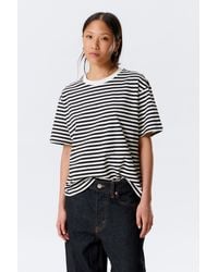 Monki - Boxy Cotton T-Shirt - Lyst