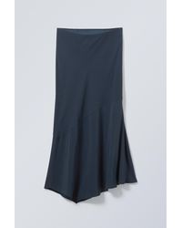 Weekday - Asymmetric Midi Skirt - Lyst