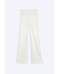 Weekday - Flared Pyjamahose Mit Mittelhohem Bund - Lyst