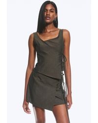 Weekday - Asymmetric Wrap Strap Top - Lyst