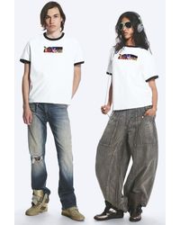 Weekday - Gorillaz Ringer-T-Shirt - Lyst