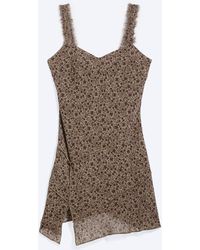 Monki - Asymmetric Slip Dress - Lyst