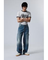 Weekday - Sphere Relaxed Carpenter Jeans - Lyst