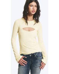 Monki - Layered Two-Piece Bolero Long-Sleeve - Lyst
