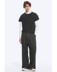 Weekday - Nate Regular Waist Baggy Straight Trousers - Lyst