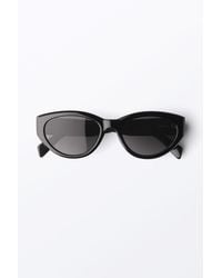 Monki - Angular Cat-Eye Sunglasses - Lyst