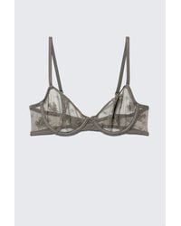Weekday - Sheer Lace Underwire Bra - Lyst
