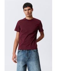 Weekday - Short Boxy Heavyweight T-Shirt - Lyst