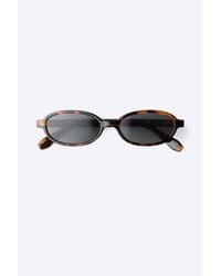 Weekday - Oval Sunglasses - Lyst
