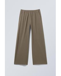 Weekday - Wide Pull On Suiting Trousers - Lyst