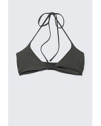 Weekday - Turn Halter Bikini Top - Lyst