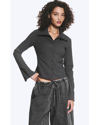 Weekday - Long-Sleeved Buttoned Shirt - Lyst