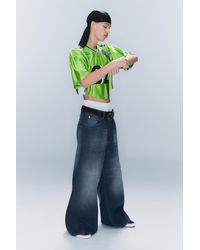 Cheap Monday - Loose Wide-Leg Denim Jeans - Lyst