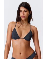 Weekday - Racerback Triangle Bikini Top - Lyst