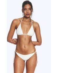Weekday - Structured Strappy Tie Bikini Bottoms - Lyst