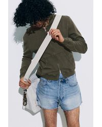 Weekday - Gravity Short Mid Rise Loose Denim Shorts - Lyst