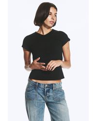 Weekday - Slim Short-Sleeved V-Neck T-Shirt - Lyst