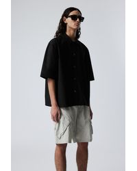 Weekday - Relaxed Short Sleeve Cotton Shirt - Lyst
