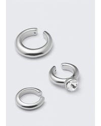 Weekday - 3Er-Pack Gemischte Ear Cuffs - Lyst