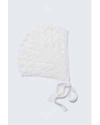 Monki - Soft Knitted Bonnet - Lyst