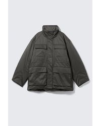 Weekday - Oversized Padded Utility Jacket - Lyst