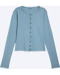Weekday - Slim Jersey Cardigan - Lyst