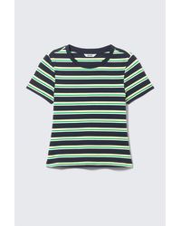 Monki - Tight Mini T-Shirt - Lyst