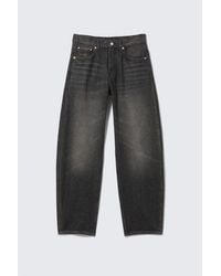 Weekday - Nebula Mid Rise Loose Barrel Jeans - Lyst